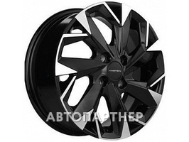 Khomen Wheels KHW1402(Vaz/Datsun) 5.5x14 4x98 ET35 58.5 Black